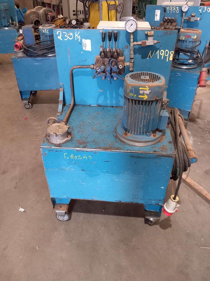 Used Centralina Hidráulica Gustavo Cudell G C 100