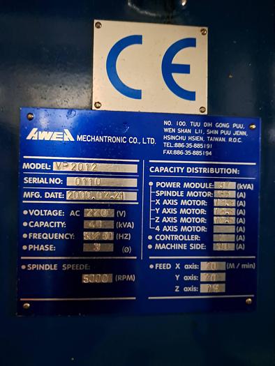 Used 1998 Awea VP2012