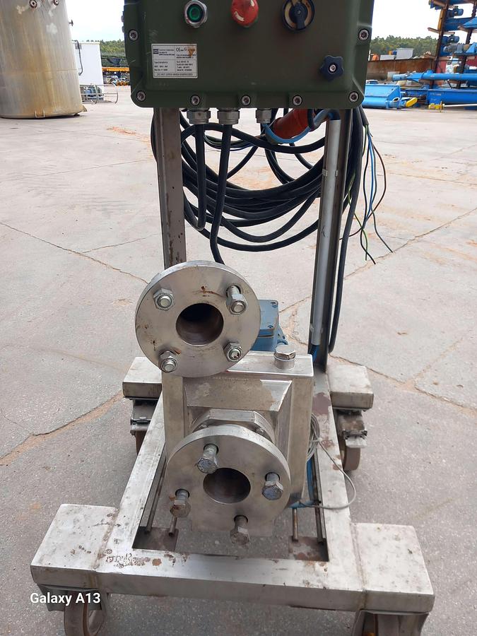Used Motor con bomba Inoxpa SH20
