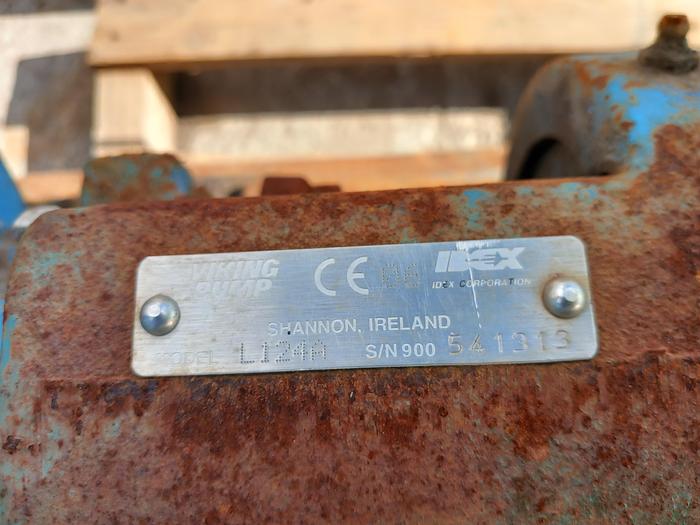 Used Motor & pump Viking Pump  L-124 A