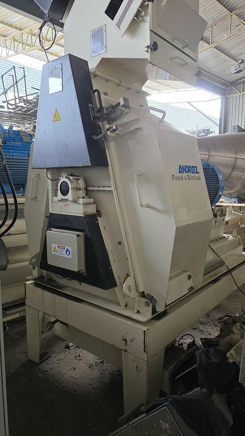 Used Moinho industrial de martelos Andritz OPT500