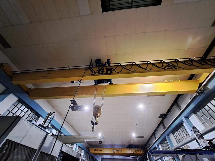 Used Ponte rolante GH 25 ton 15 metros