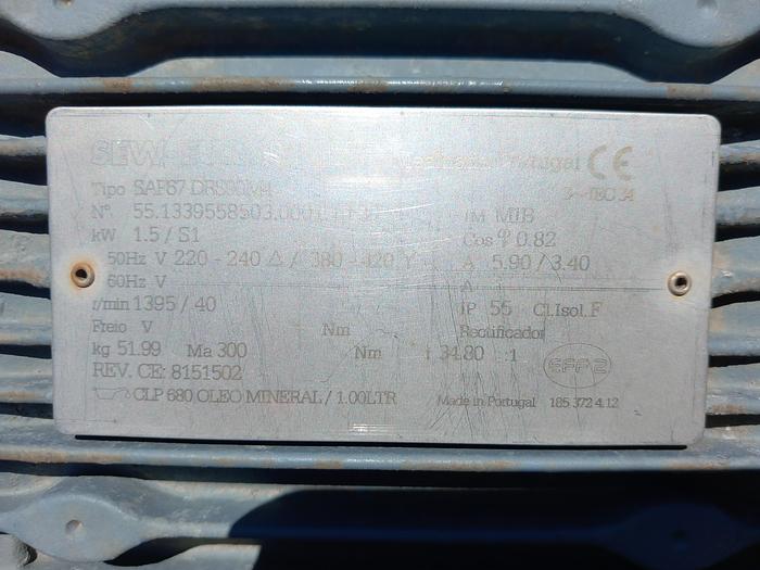 Used Transportador de rosca / sem-fim de 6 mt