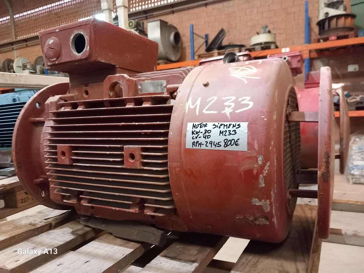Used Motor elétrico Siemens 40 CV
