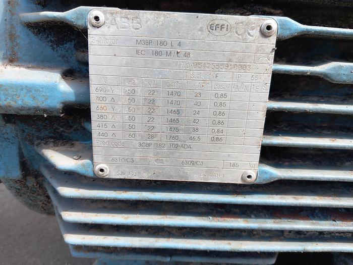 Used Motor & pump AHLSTROM APP32-100