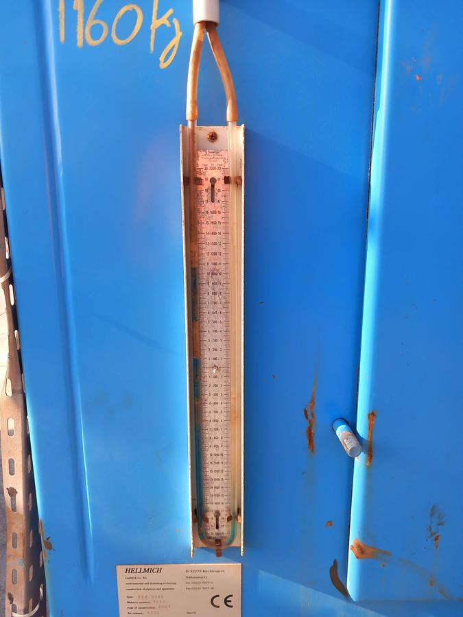 Used Filtro de mangas Hellmich EED 5000