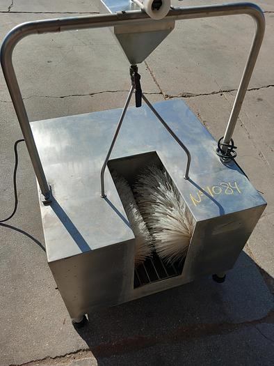 Used Lavador de botins em inox