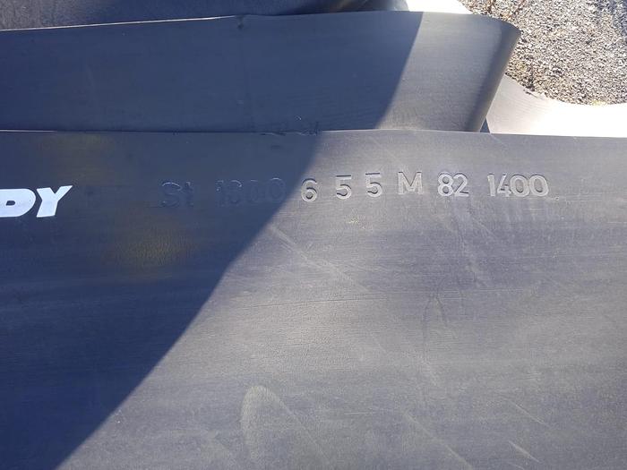 Used Tela de borracha usada