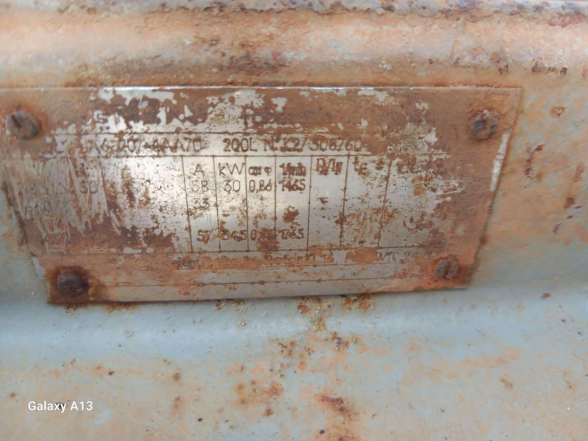 Used Motor elétrico Siemens 40 CV