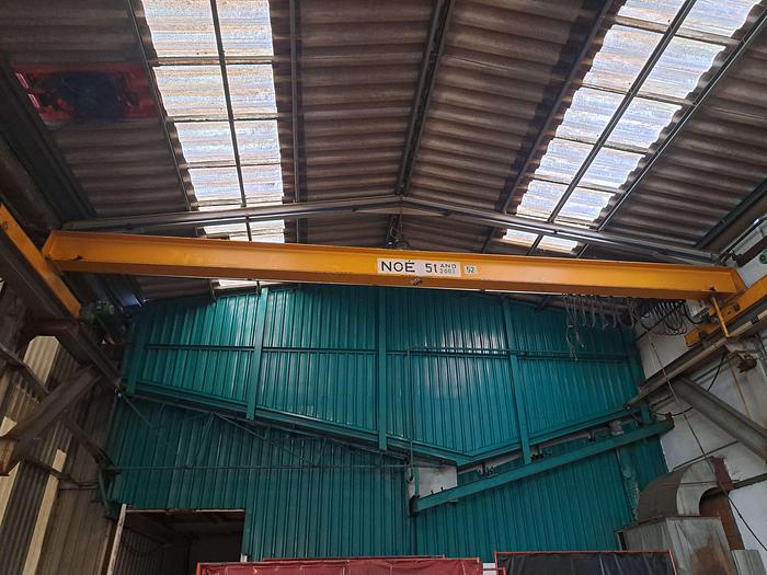 Used Ponte rolante Noé 5Tn 10mt