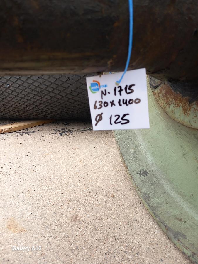 Used Tambor de acionamento com banda de rodagem lisa 630 x 1400