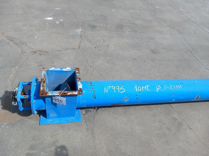 Used Transportador de rosca / sem-fim de 10 mt