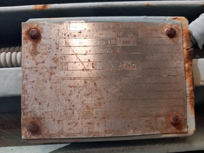 Used Motor Efacec 440 Kw