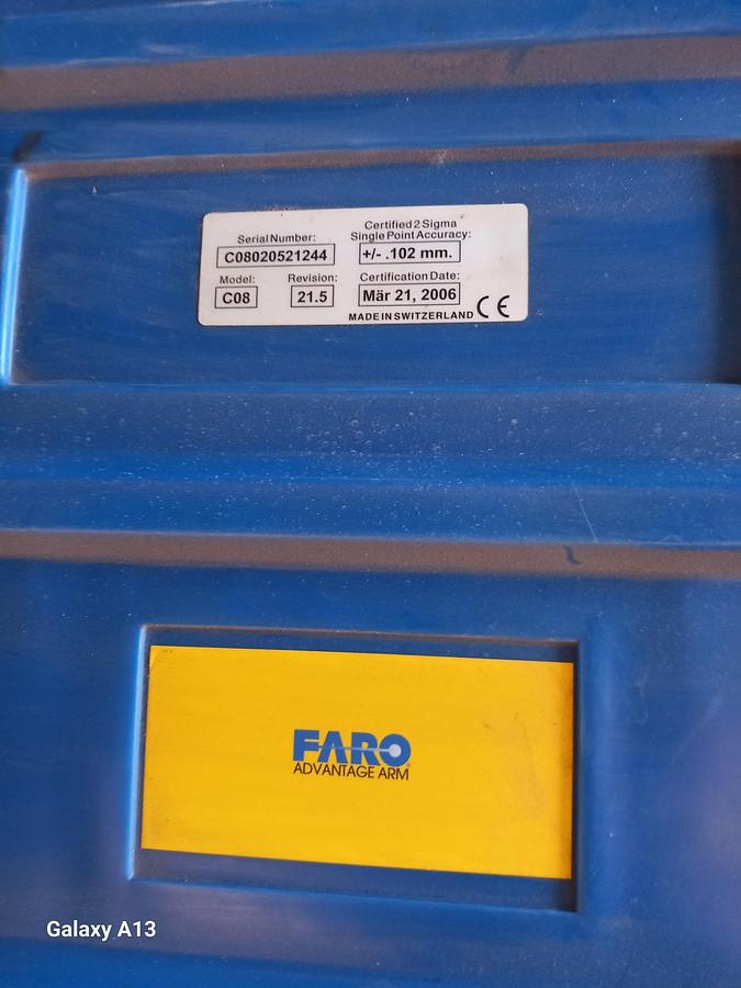 Used Aparelho de medição ótica FARO ADVANTAGE ARM
