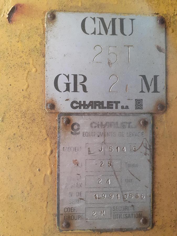 Used GUINCHO Demag 25TN