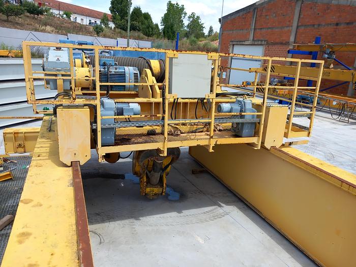 Used Ponte rolante DEMAG de 120 + 16 ton