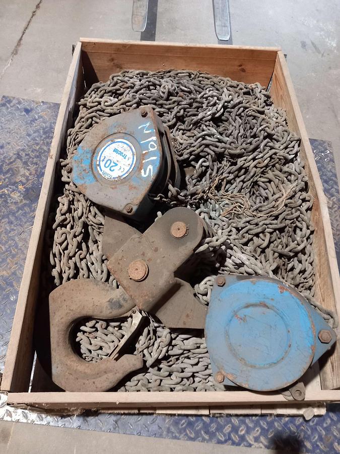 Used Guincho manual Tractel 20Tn