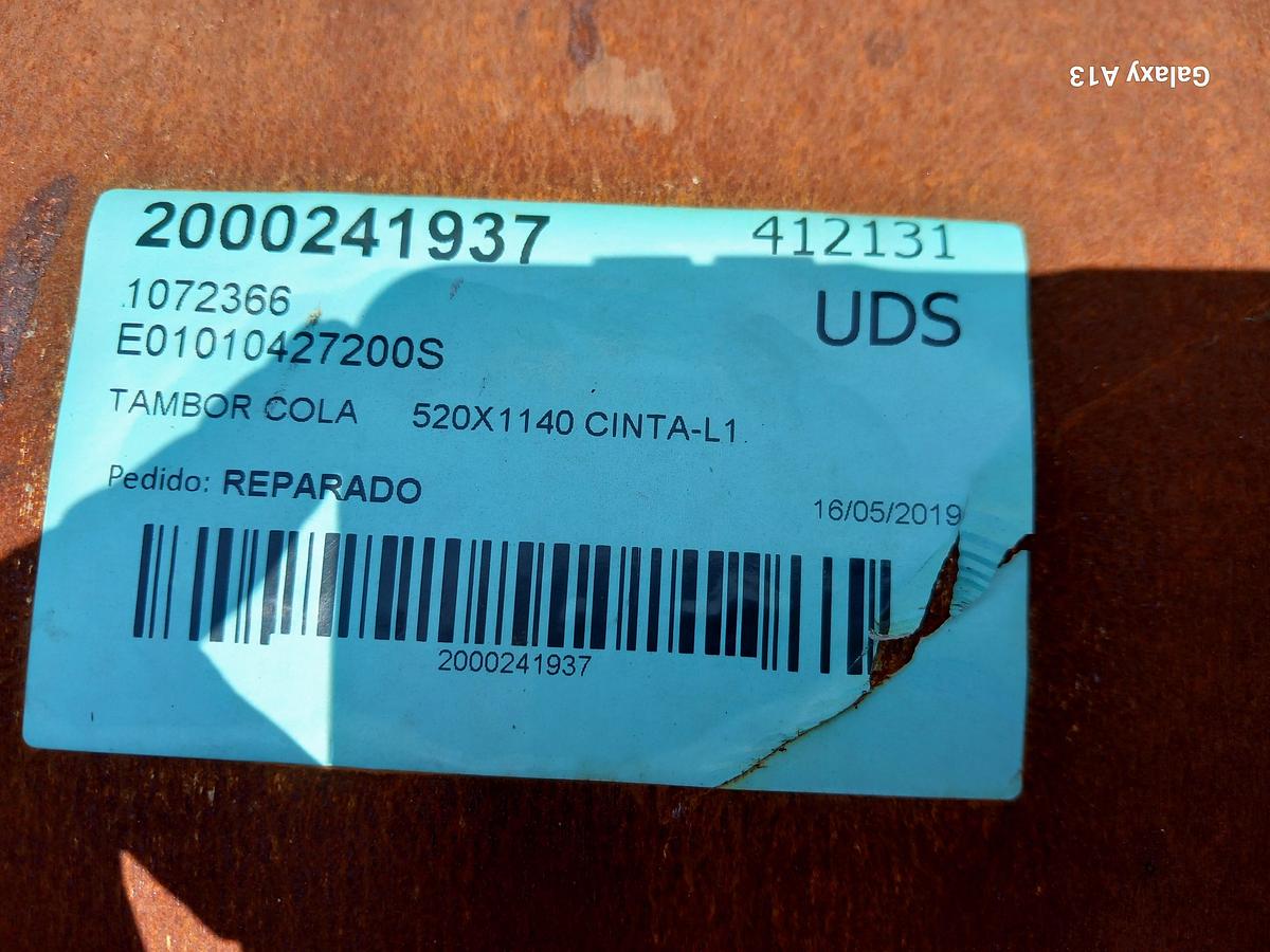 Used Tambor de acionamento com banda de rodagem lisa 520 x 1140