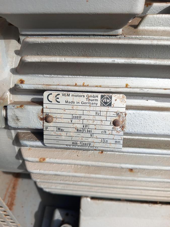 Used Ventilador Radial Ventilator de 5,5 Kw