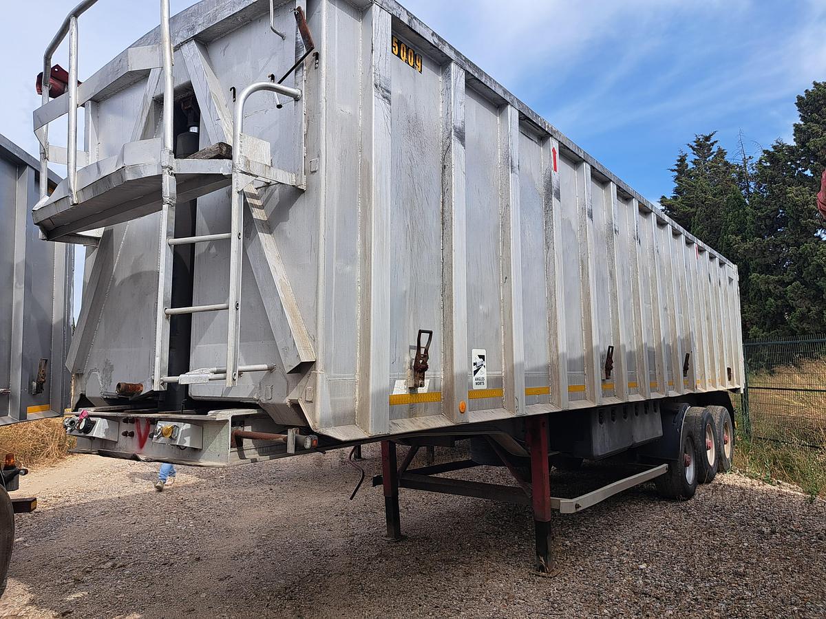 Used Semi reboque basculante de alumínio Benalu