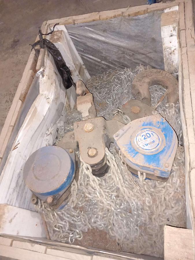 Used Guincho manual Tractel 20Tn