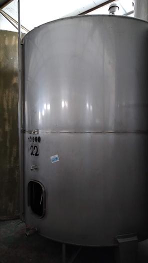 Usado Reservatório de inox de 10.000 litros