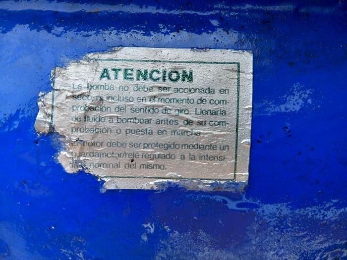 Used Bomba KSB INCP 50-200A