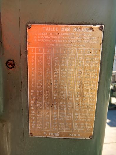 Used Fresadora P-HURÉ Paris
