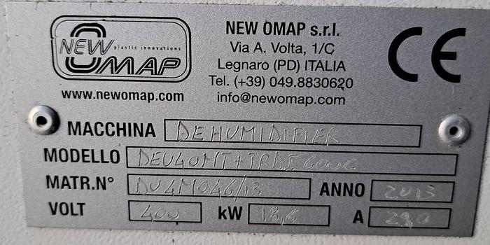 Used Estufa / desumidificador NEW OMAP