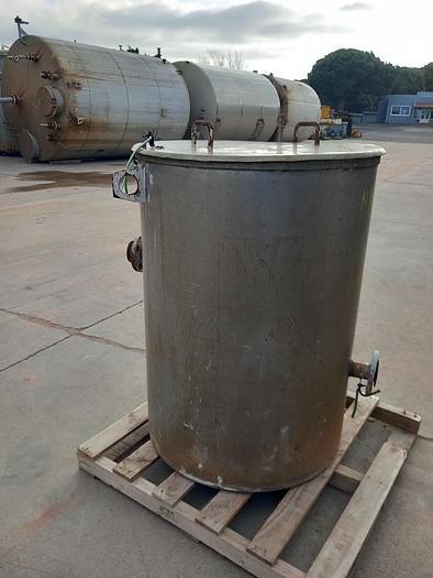 Used Depósito inox 0,6m3
