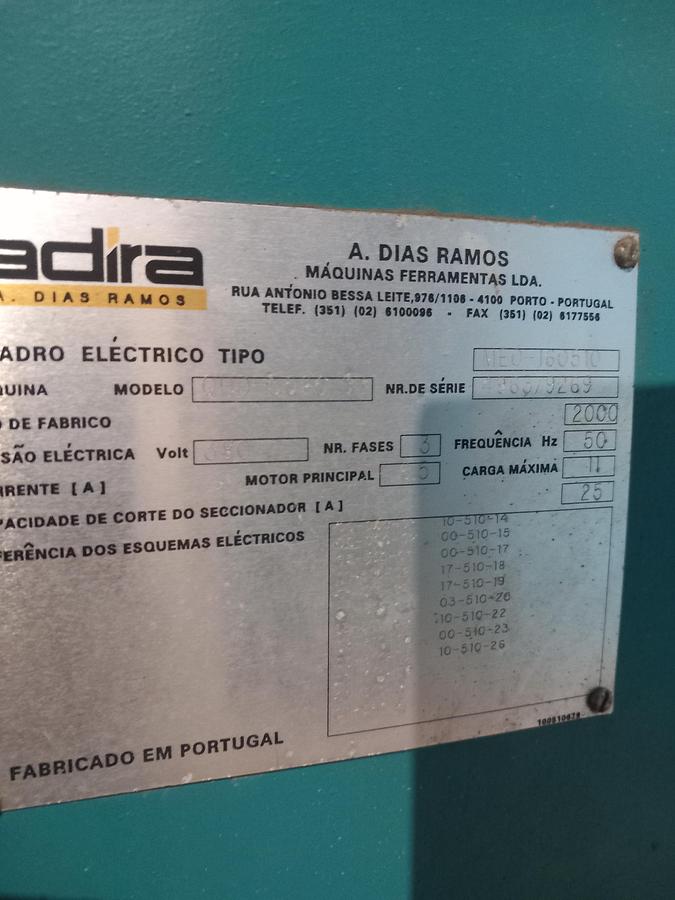 Used Quinadeira ADIRA 50 ton, modelo QHD-5020-CB