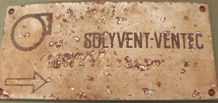 Usado Ventilador Solyvent-Ventec