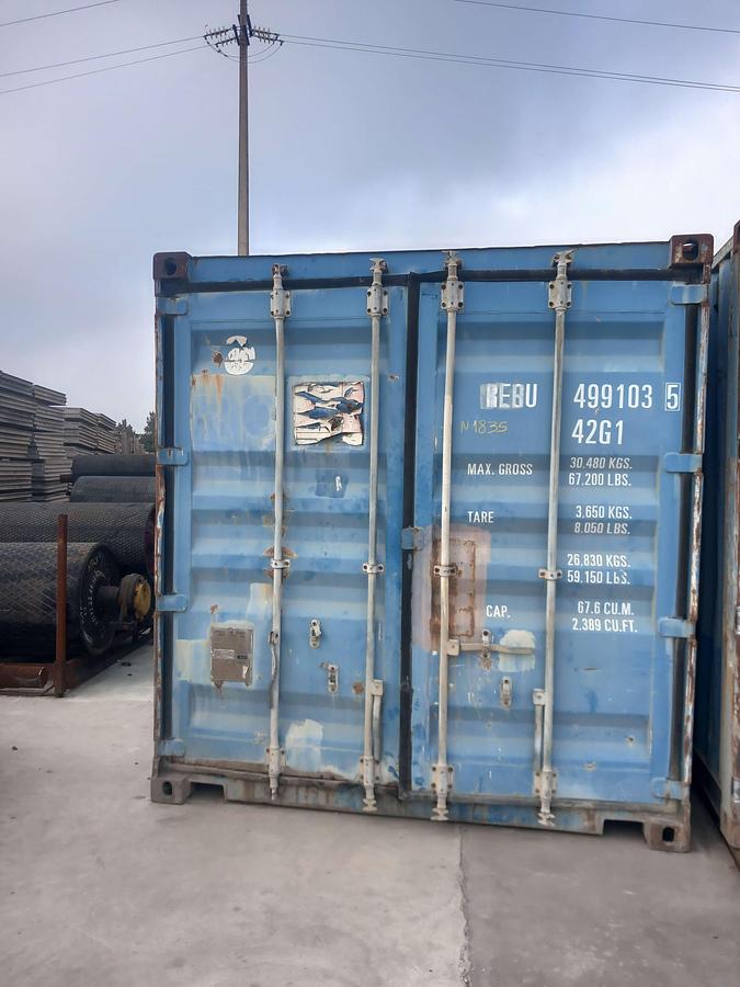 Used Contertor 2,50mt x 12,20 mt x 2,60 mt