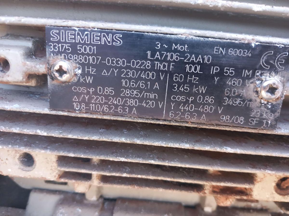 Used Ventilador SODECA de 4 Kw