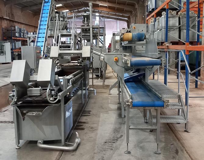 Used Linha de preparação e corte de legumes KRONEN GS25