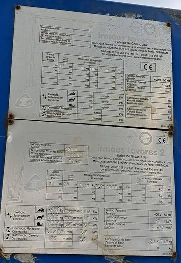 Used Grua Torre POTAIN 428