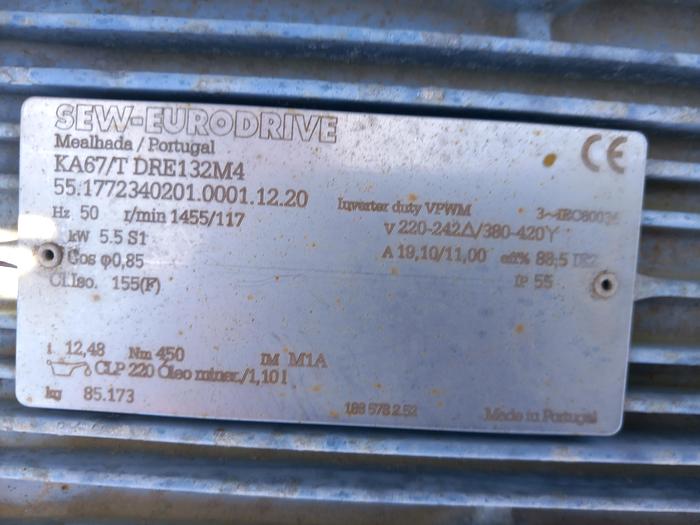 Usado Tapete transportador de 17 metros