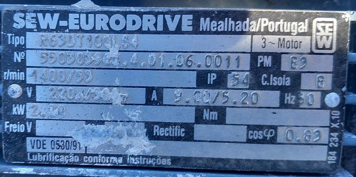 Used Transportador de rosca / sem-fim de 5 mt