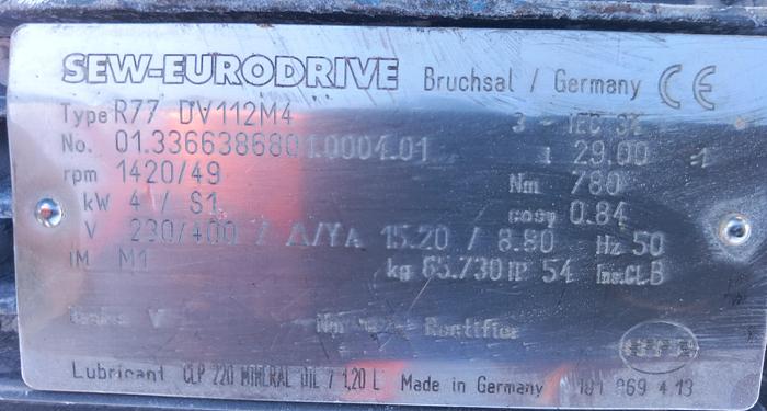 Used Transportador sem-fim 9,5 metros