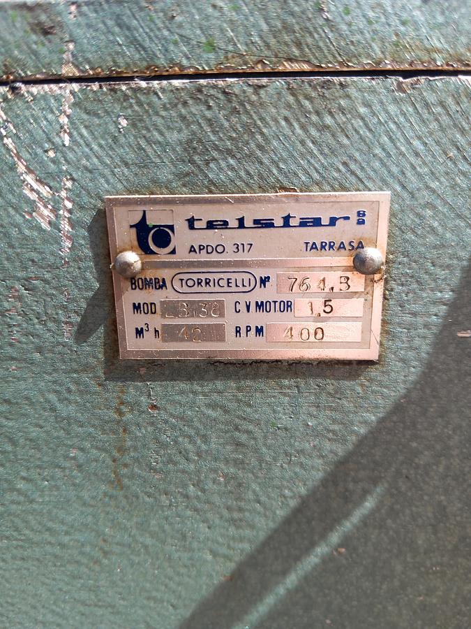 Used Soprador Torrigelli 1,1 kw