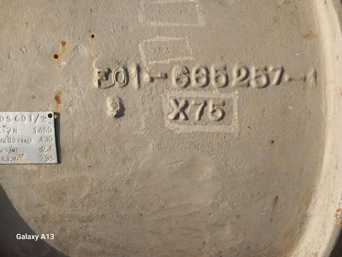 Used Bomba de vacuo PVAB/DS 601/2