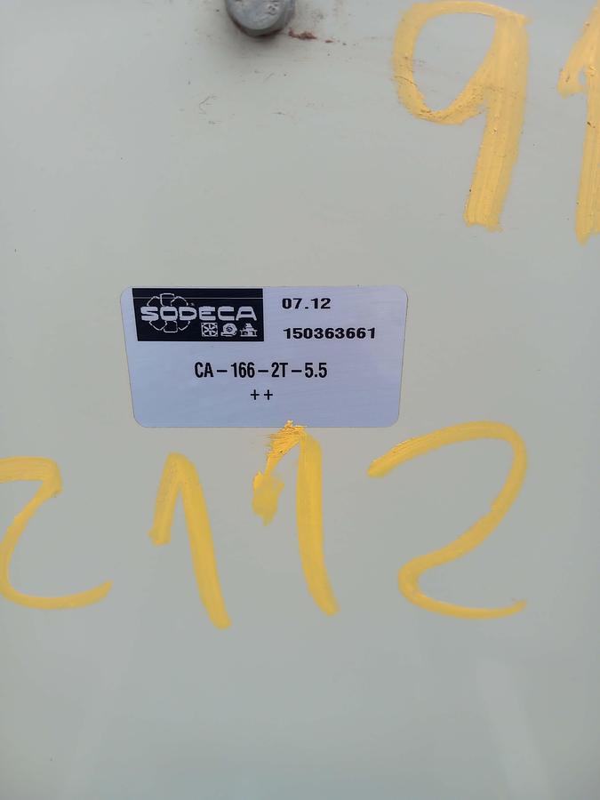 Used Ventilador SODECA de 4 Kw