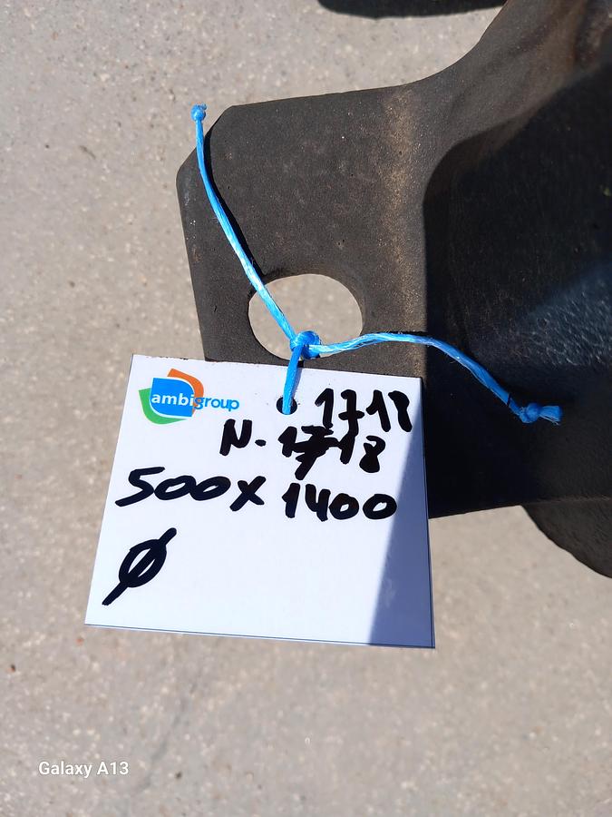 Used Tambor de acionamento com banda de rodagem lisa 500 x 1400