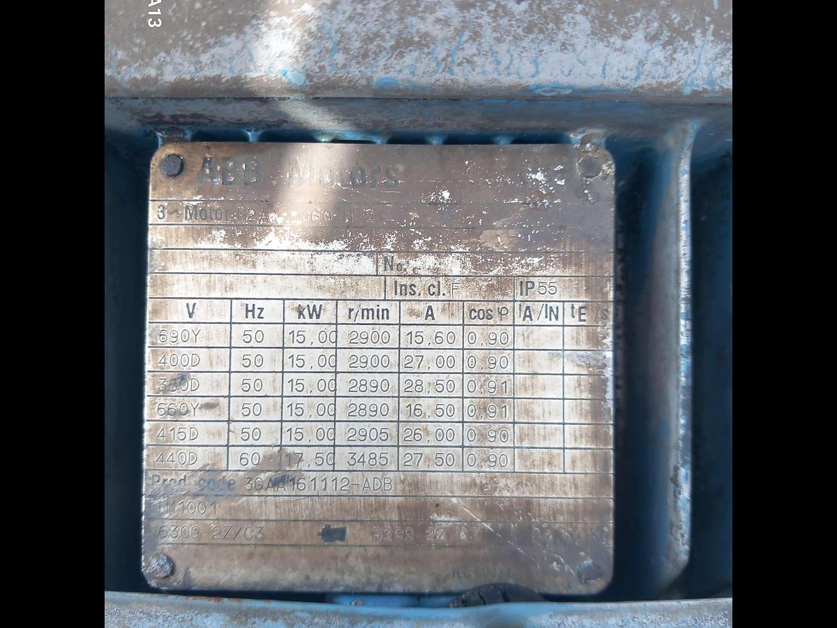 Used Motor com bomba Sterling AS BG318 268