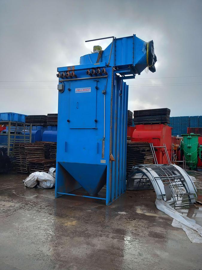 Used Filtro de mangas Hellmich EED 10000