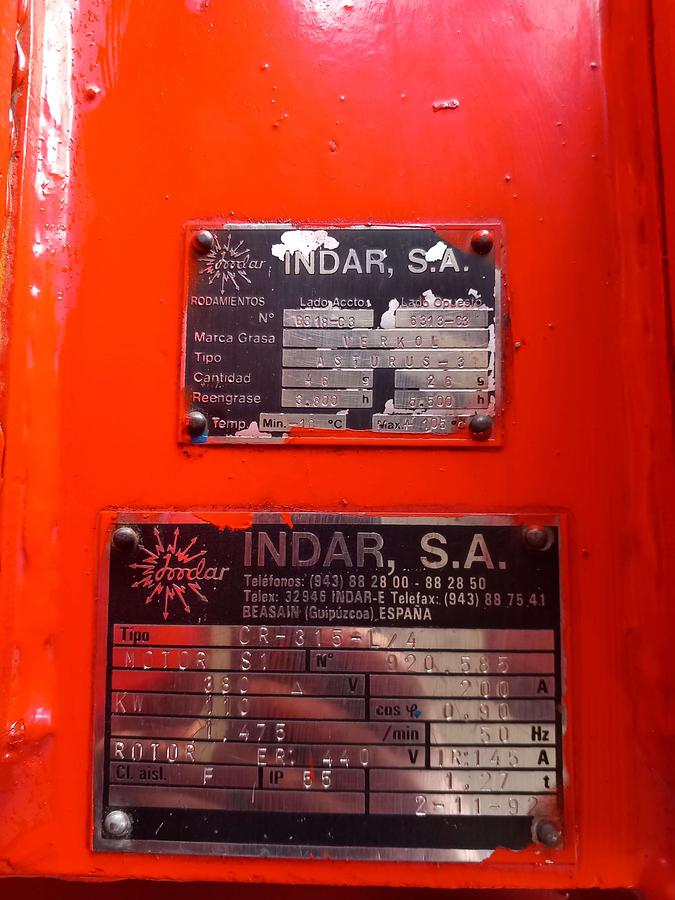 Used INDAR CR-315-L/4