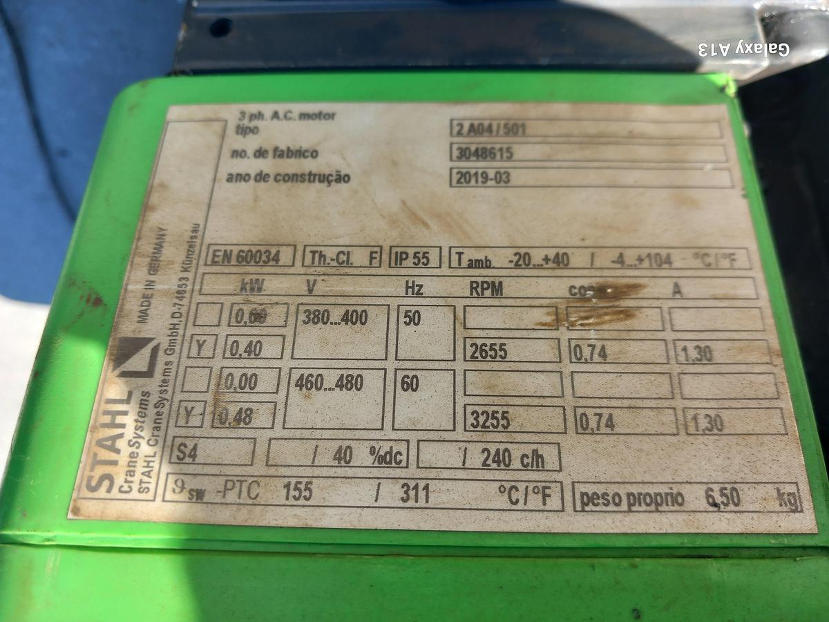 Used Guincho STAHL ST-05 de 0,25 Tn