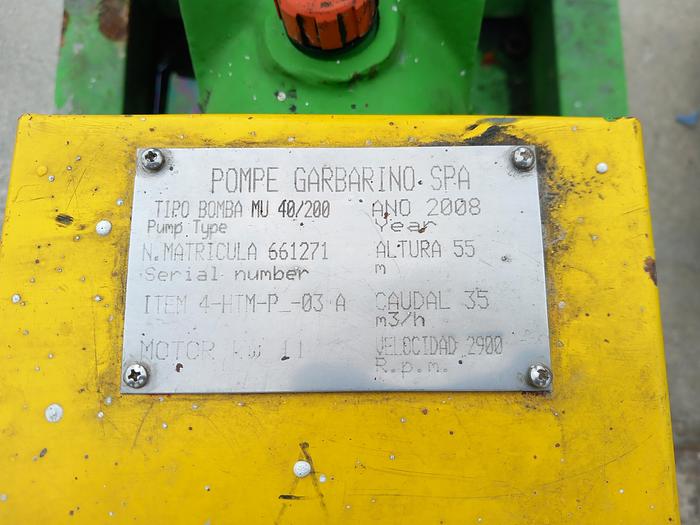 Used Pump Klaus Union SLM NVN-125-100-200 13E08