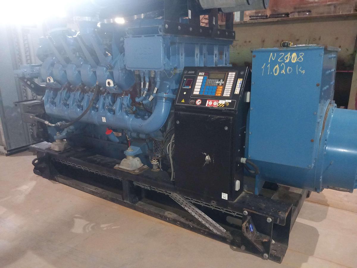 Used Gerador a diesel MTU/DDC de 1450kva