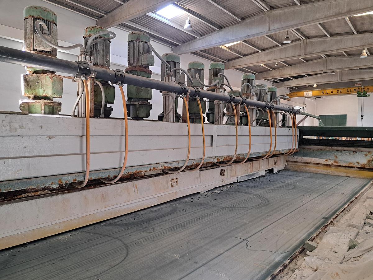 Used Linha de polimento de chapa BARSANTI MACHINE